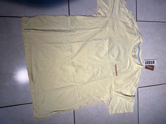 Patagonia Light Yellow Mens T-Shirt
