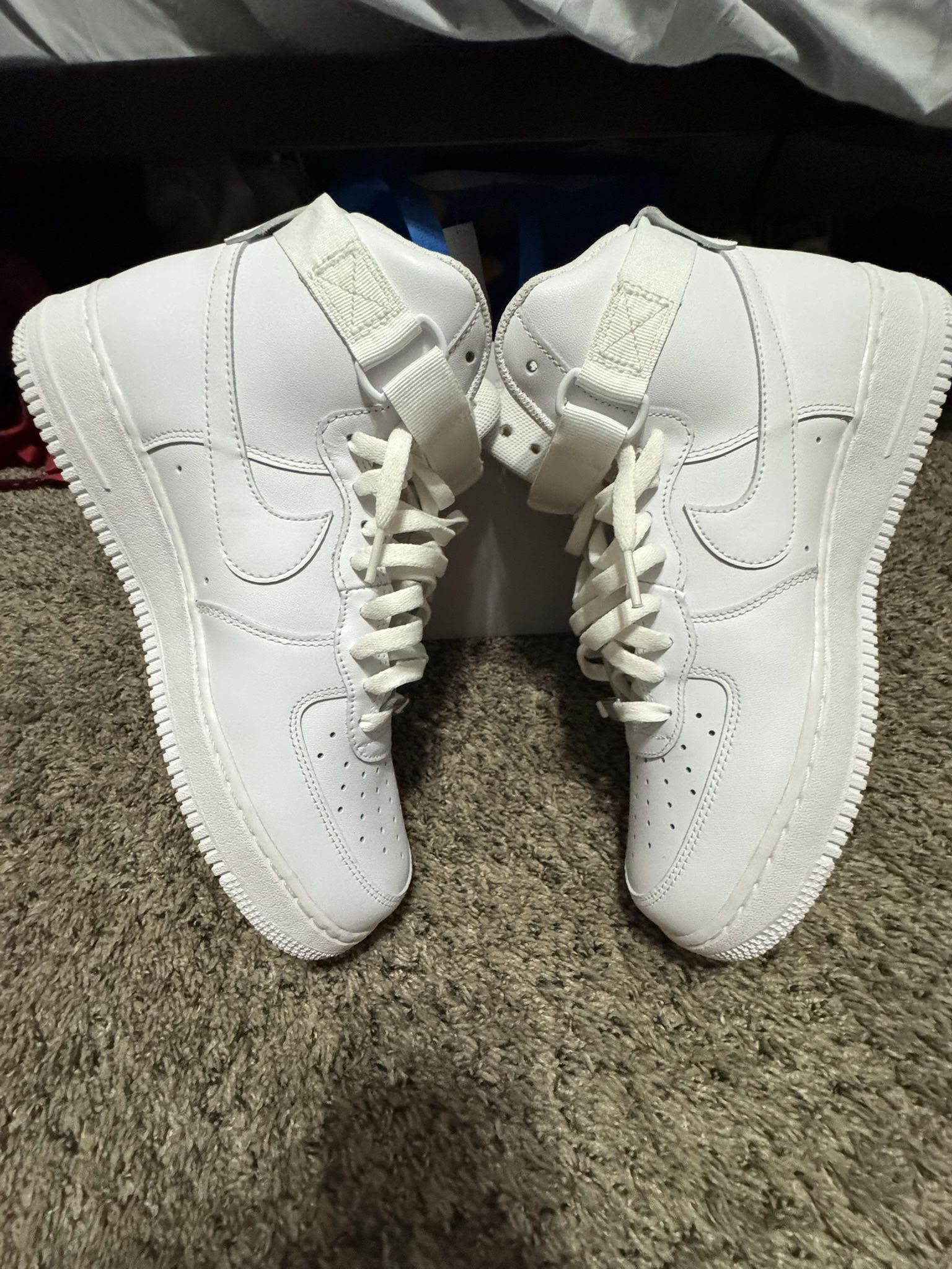 White Air Force 1 High Top Size 11.5 Never Worn