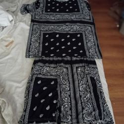 Bandana shorts set XL