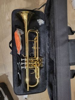 Mendini Trumpet Like New with Case and 7c Mouthpiece