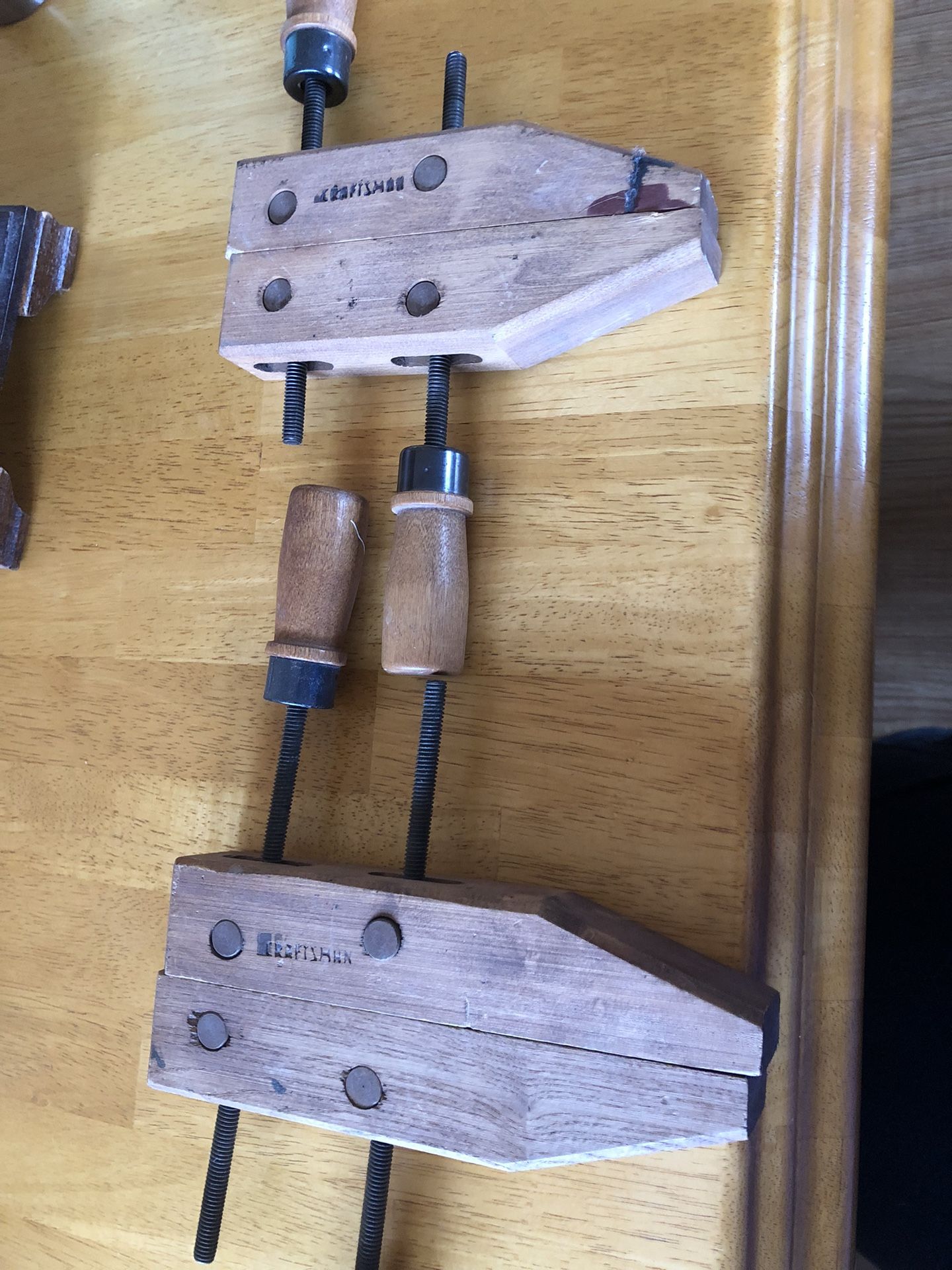 Craftsman Two Handed Wood Clamps. for Sale in Schiller Park, IL OfferUp