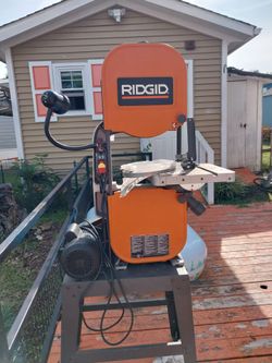 RIDGID Band Saw with Stand-Sierra Circular de mesa OBO