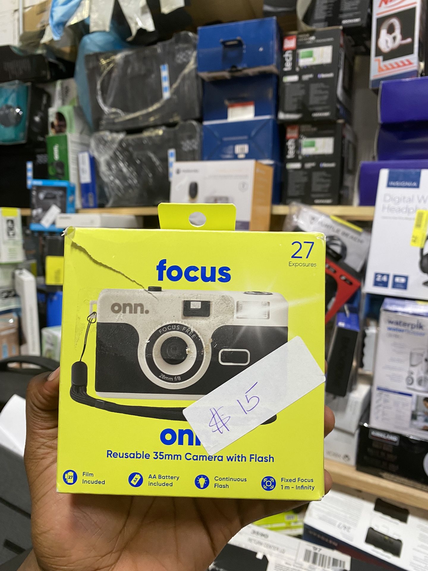 One-Time-Use 35mm Camera with Flash