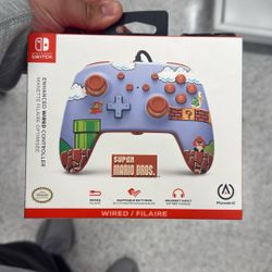Nintendo Switch Super Mario Bros Wired Controller 