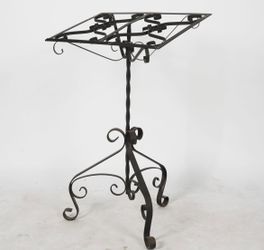Vintage Iron Lectern Or Music Stand