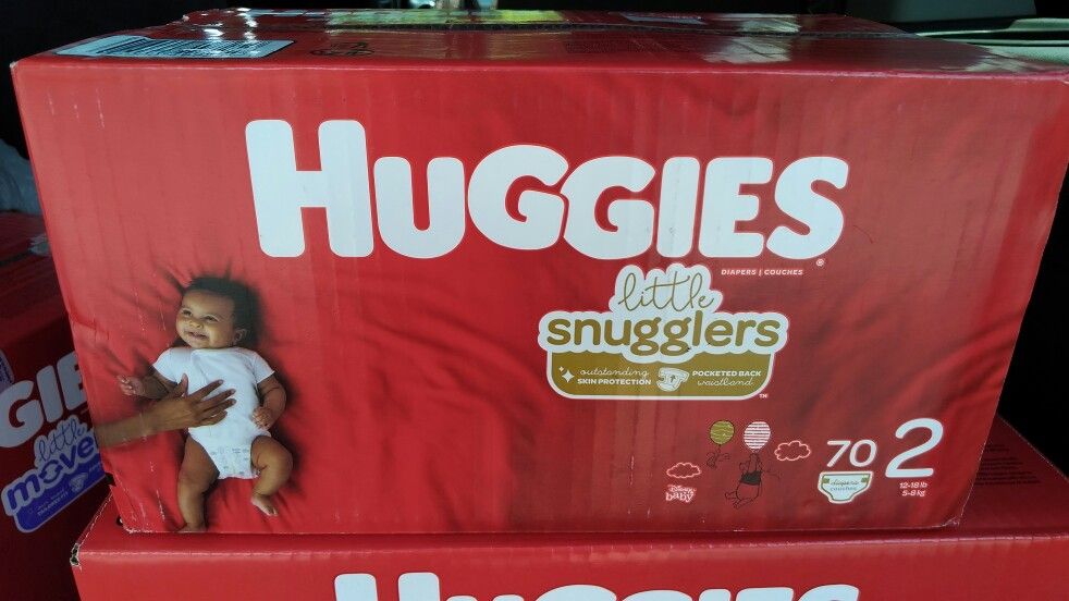 Huggies diapers size 2 70ct