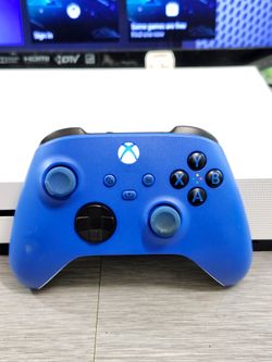 Microsoft Xbox One Wireless Controller Model 1914 White and Blue For Xbox One X S and PC - TESTED