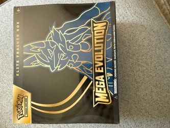 Brand new mega evolutions ebt box, not charizard 1st edition, pikachu