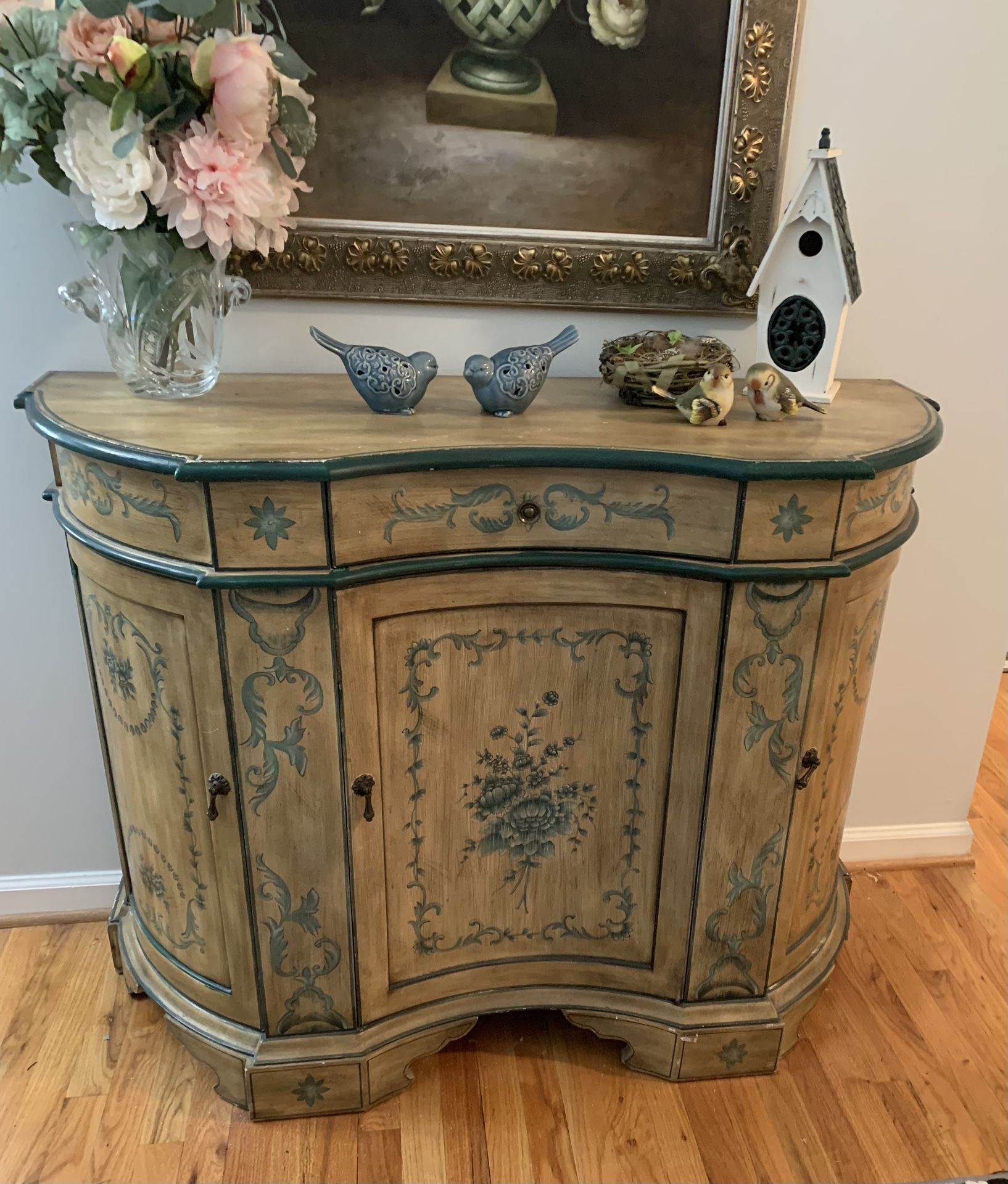 Large Painted Cabinet