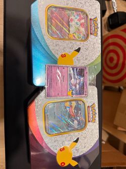 30th Pokémon TCG Tin Bundle with mewtwo Promo Cards
