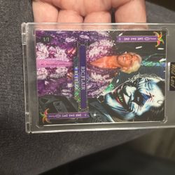 Ric Flair 1/1 Wild Card Joker