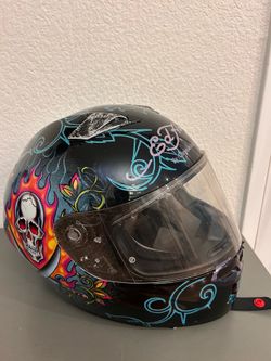 Helmet motorcycle Ed Hardy