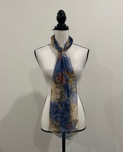 Italian Floral Scarf