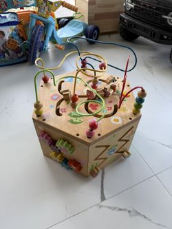 Montesori Woden Activity Toy For Babies