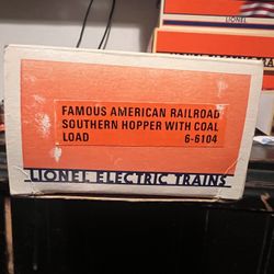 Lionel Southern Railway Coal Hopper – Road #6104