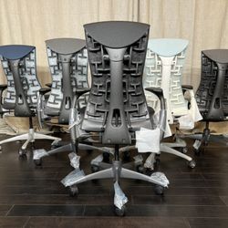 *FREE DELIVERY* NEW HERMAN MILLER EMBODY CHAIRS - ALL COLORS AVAILABLE