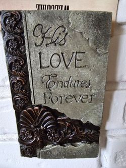 Decorative Religious hanging plaque