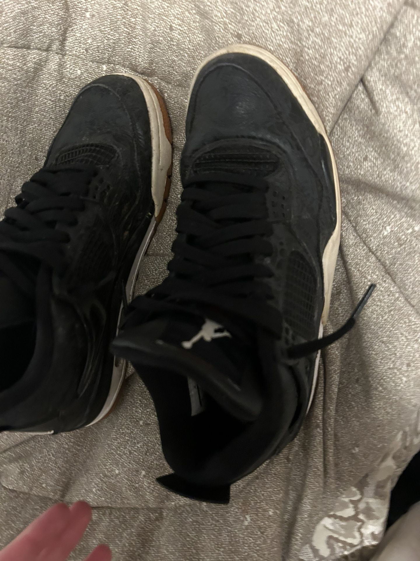 Nike Air Jordan 4 Retro Laser Black Gum