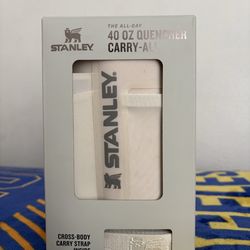 STANLEY Quencher H2.0 Tumbler 40 OZ (BRAND NEW) plus The All Day Cross-Body Carry Strap