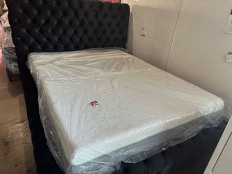 🛏️✨ NEW! 12” Queen Cooling Memory Foam Mattress ✨🛏️ $0 Down Financing! Same Day Delivery Available