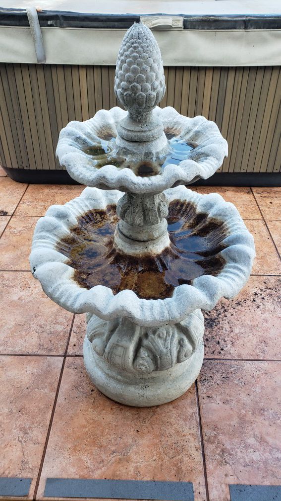 Stone Water Fountain