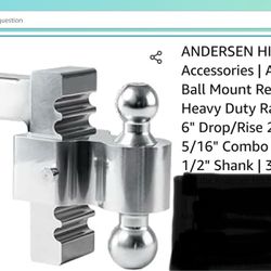 ANDERSEN Multi-height Hitch And Ball