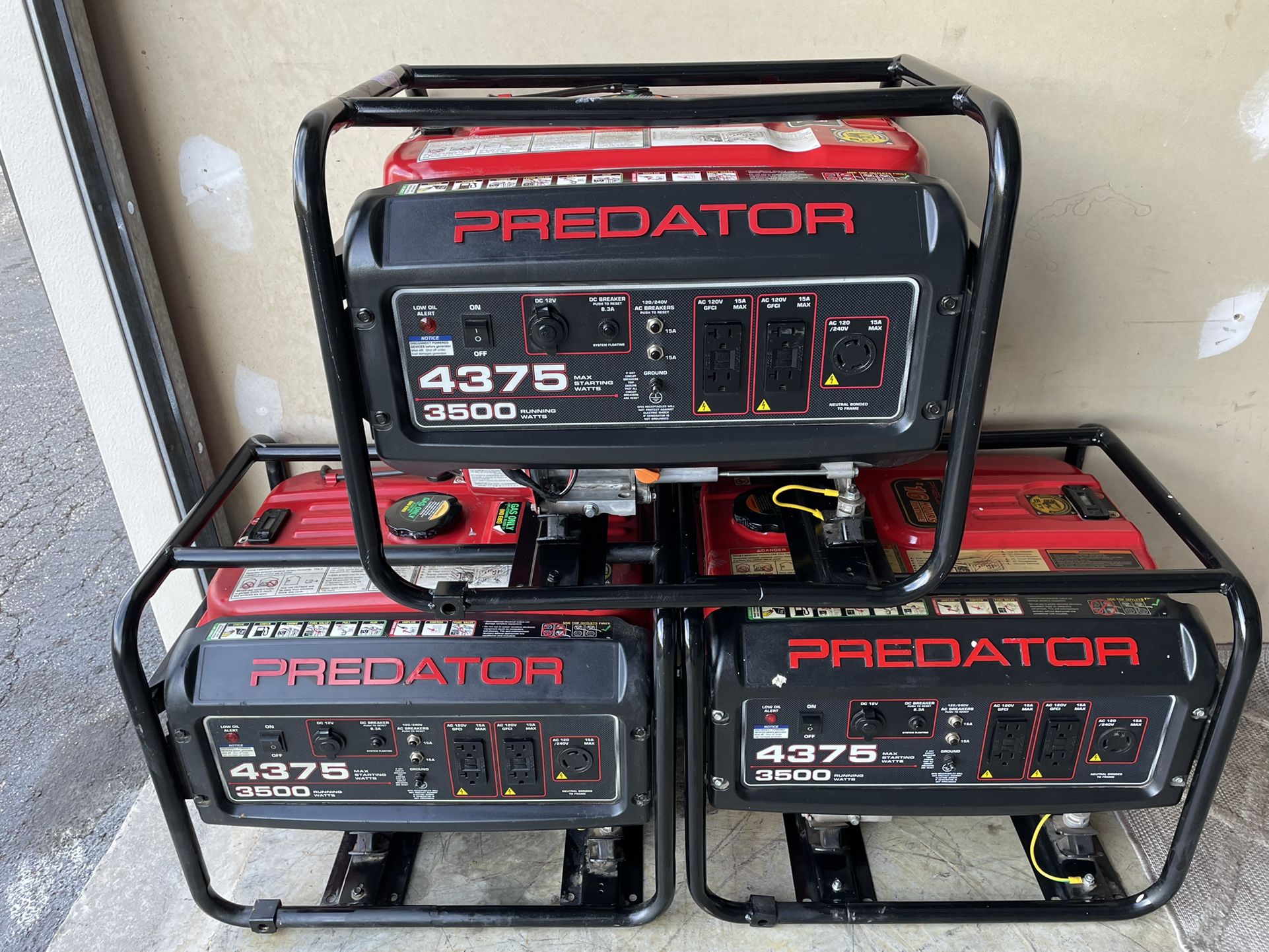 Predator Generator 4375w