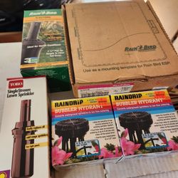 Lot of Sprinkler Supplies