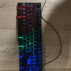 Light up gaming keyboard