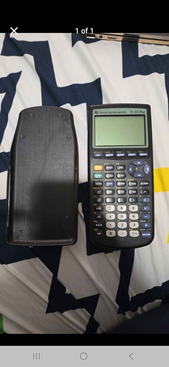 Texas Instruments TI-83 Plus Graphing Calculator (No Batteries)