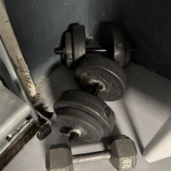 Weights and Workout Mat **FREE**