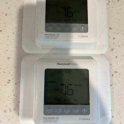 Honeywell T6 Pro Programmable/Non-Programmable Thermostat (Heat Pump: 2  Heat/1 Cool - Conventional: 1 Heat/1 Cool)