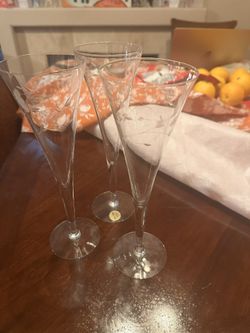 Princess House Champagne Flutes