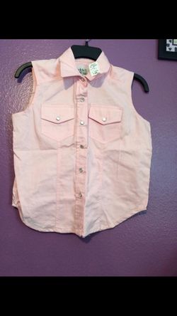 Light pink size M blouse new