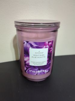 Ashland Violet Rain 17 ounce Jar Candle brand new
