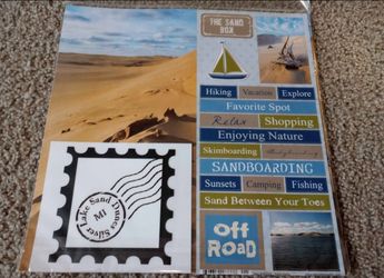 Silver lake scrapbook set