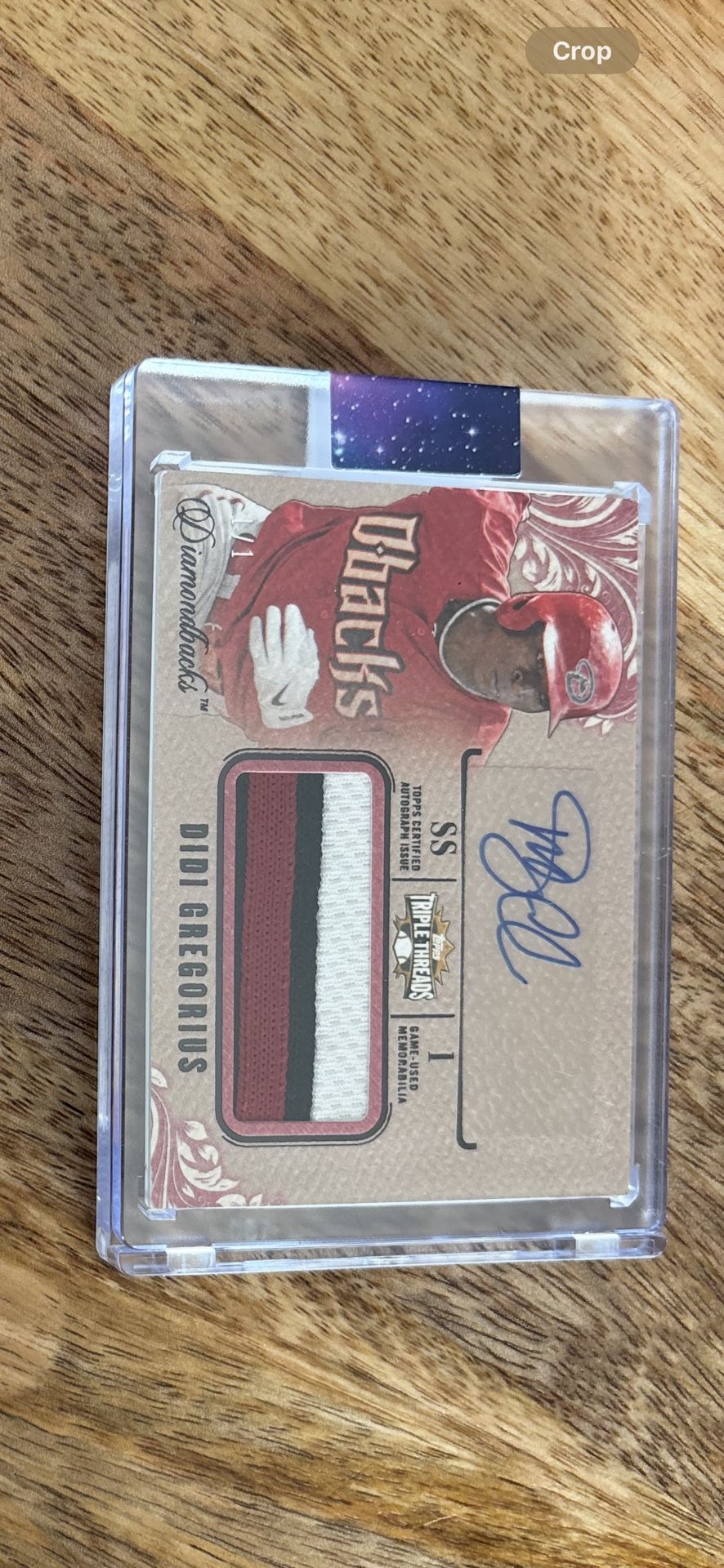 Didi Gregorius 1/1 Patch Auto