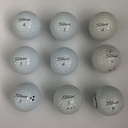 9 Titleist Pro V1 Golf Balls