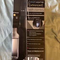 Baby Brezza Instant Formula Warmer Advanced for Baby Bottles with Night Light