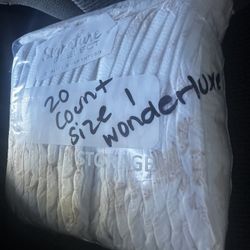 Wonderluxe Size1 Diapers