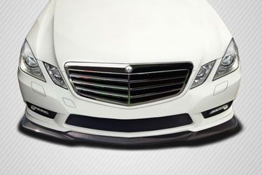 Blemished 2010-2013 Mercedes E Class W212 Carbon Creations L Sport Front Lip Spoiler - 1 Piece