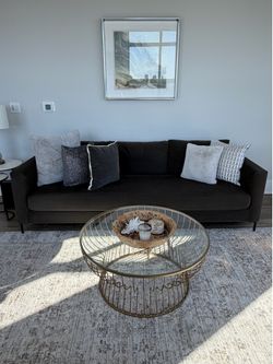 Pottery Barn Jake Sofa + Ottoman