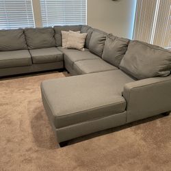 Ashley Furniture Piece Sectional With Cuddler Chamberly