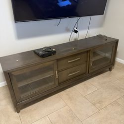 Brown tv Stand With Storage