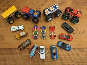 Hot Wheels & Monster Trucks Lot