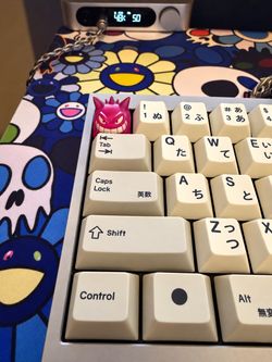 B.O.B Gengar Magenta Pokemon Artisan Keycap