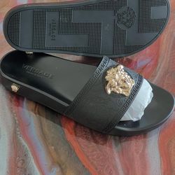 Versace slider sandal men new