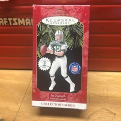 Joe Namath Hallmark Keepsake Ornament