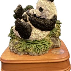 Limited Edition Panda Bear Music Box 