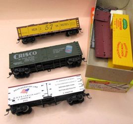 Vintage HO Railroad Cars Heinz Crisco St Joseph Lot of 4